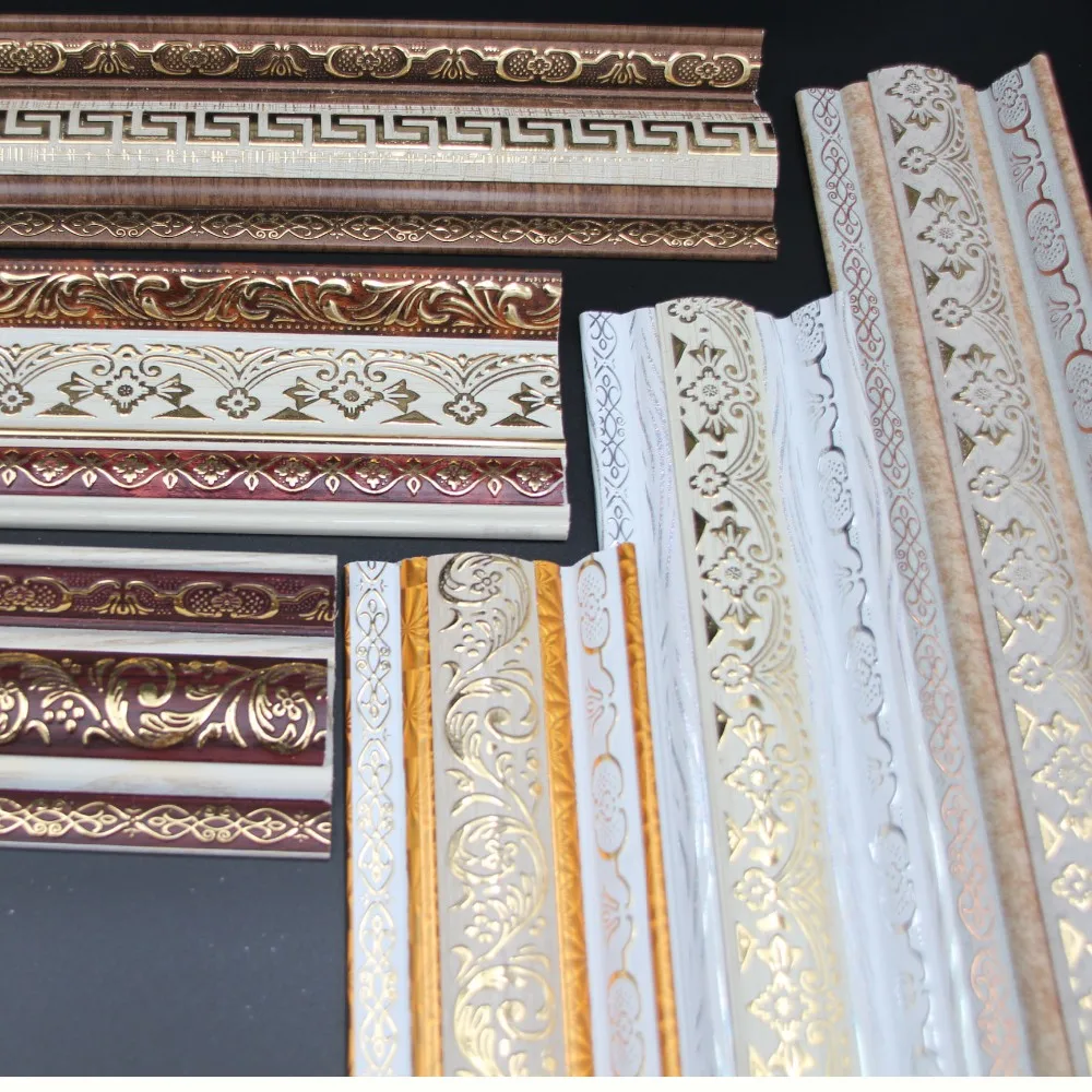 
new style middle east iraq popular interior decoration material cornice profile 9cm wide 