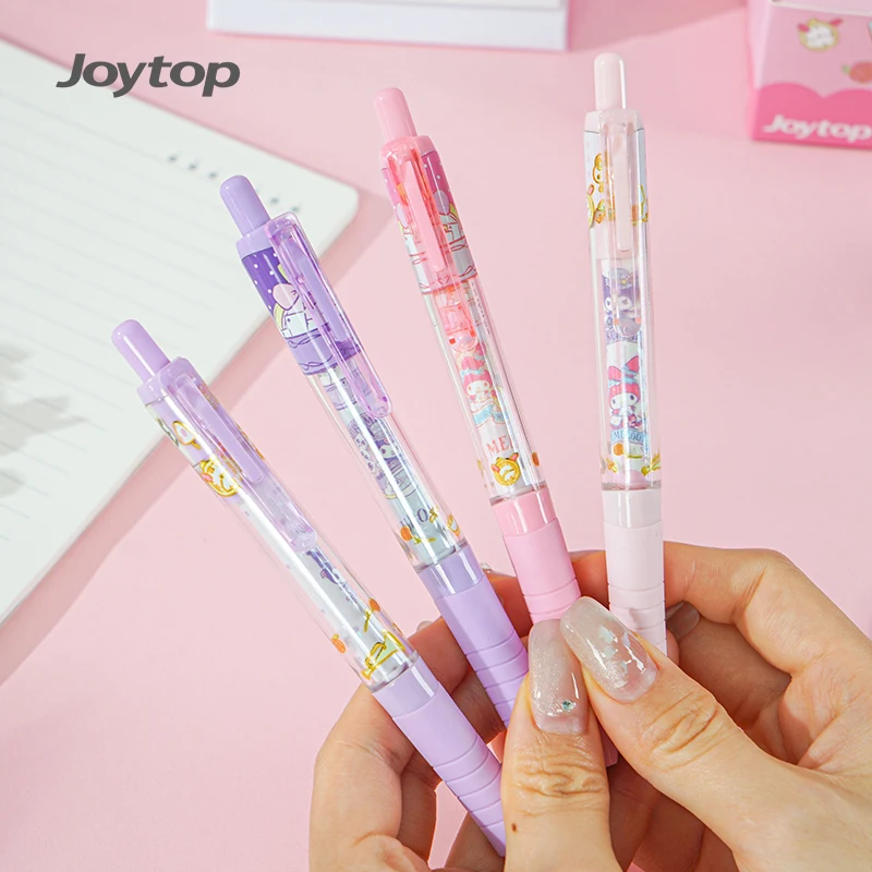 Joytop SR 719-1 Wholesale Sanrio Wonderland Series Rotating Press Gel Pen Cute Stationery School Pen