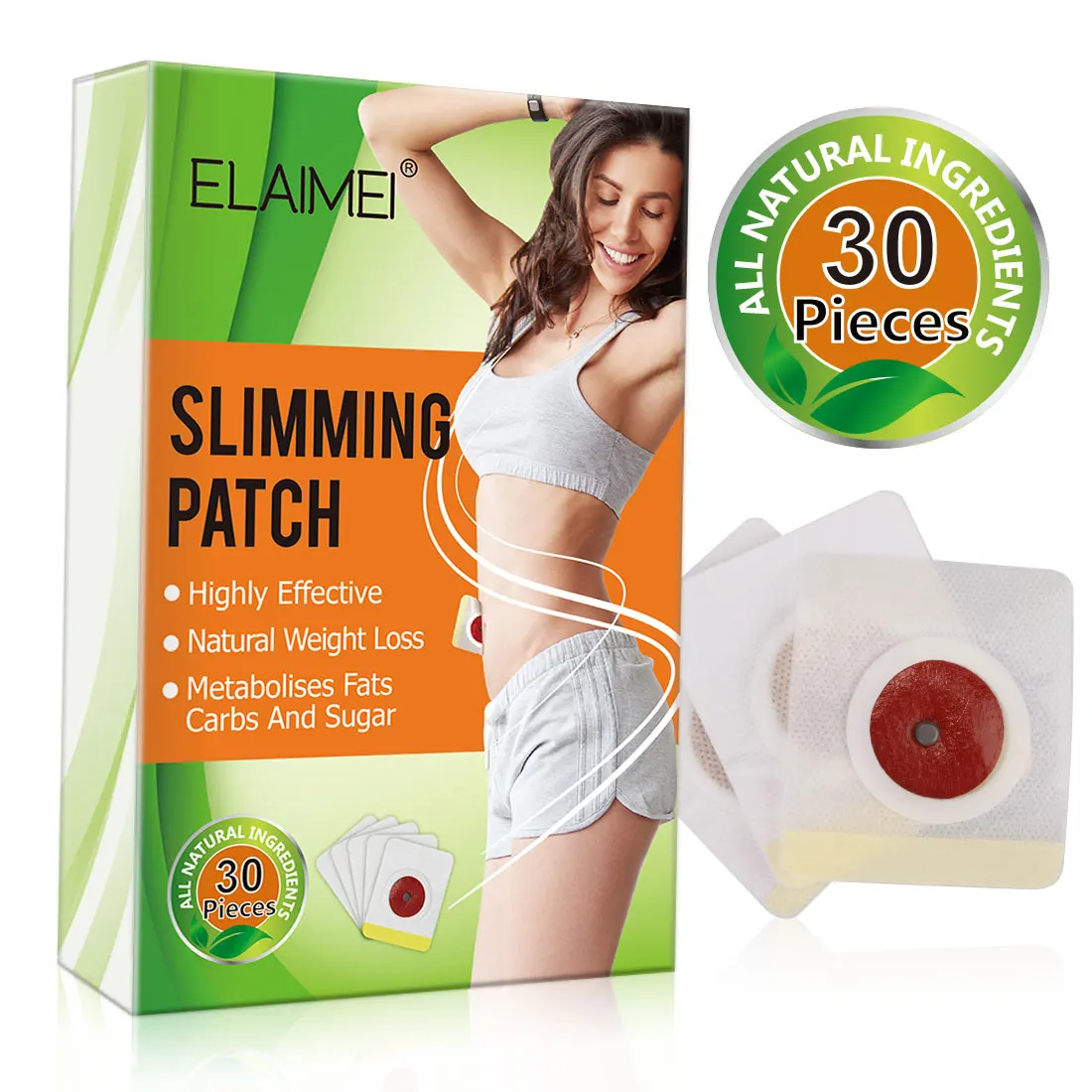 Lose Weight Fast Slim Patch Weight Loss Navel Sticker Fat Burning Detox Patch Body Slim Tool