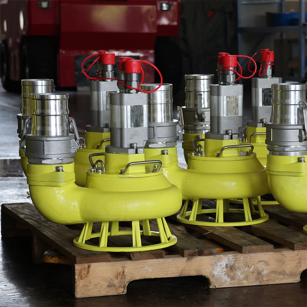 High Lift Small Volume Hydraulic Sewage Pump High Working Efficiency Pump
