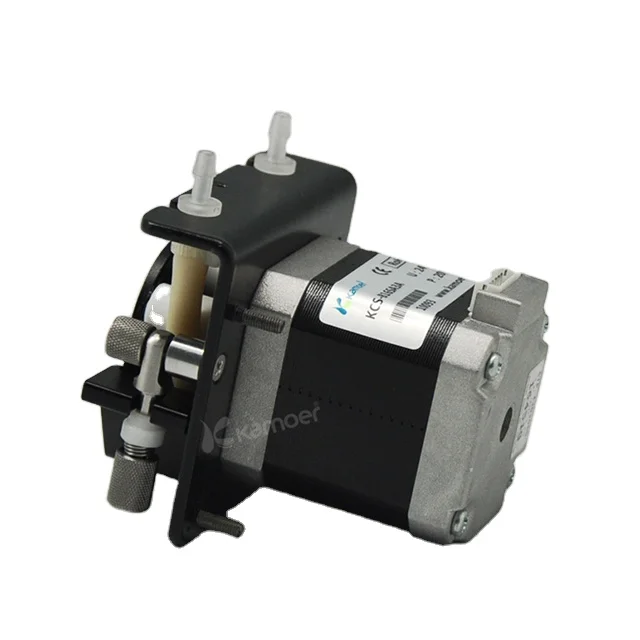 Kamoer 12v Stepper Motor 3 or 6 Roller easy load Peristaltic Pump for Liquid Transfer Metering