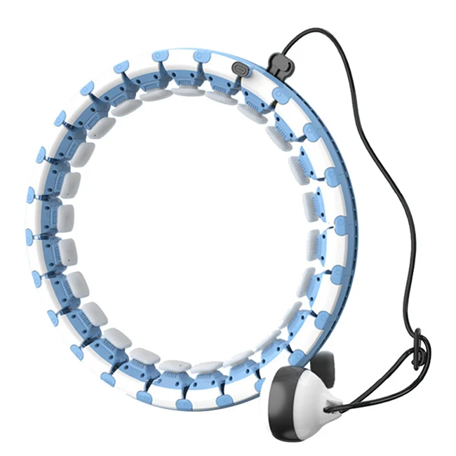 
Womagic wholesale high quality counter digital sport waist massage fitness weighted smart hula ring hoop 