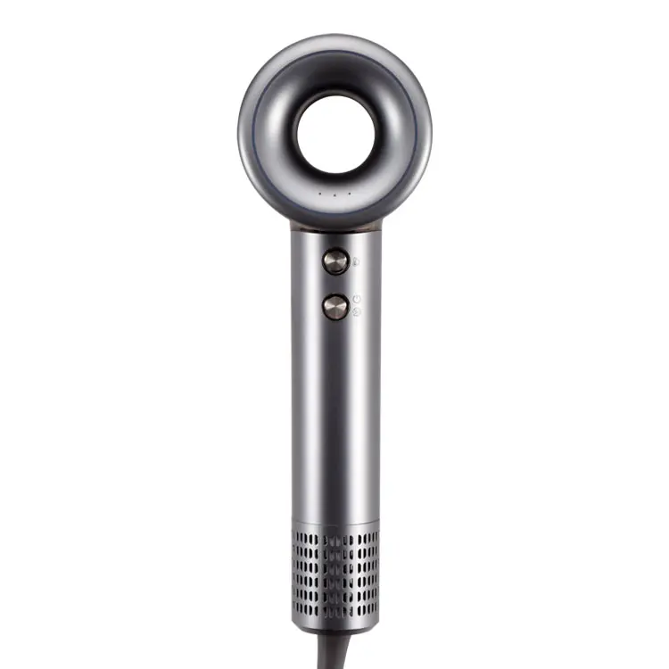 BLDC Leafless Portable Negative Ion Manufacture High Speed Mini Smart Household One Step Electric Professional Ionic Hair Dryer