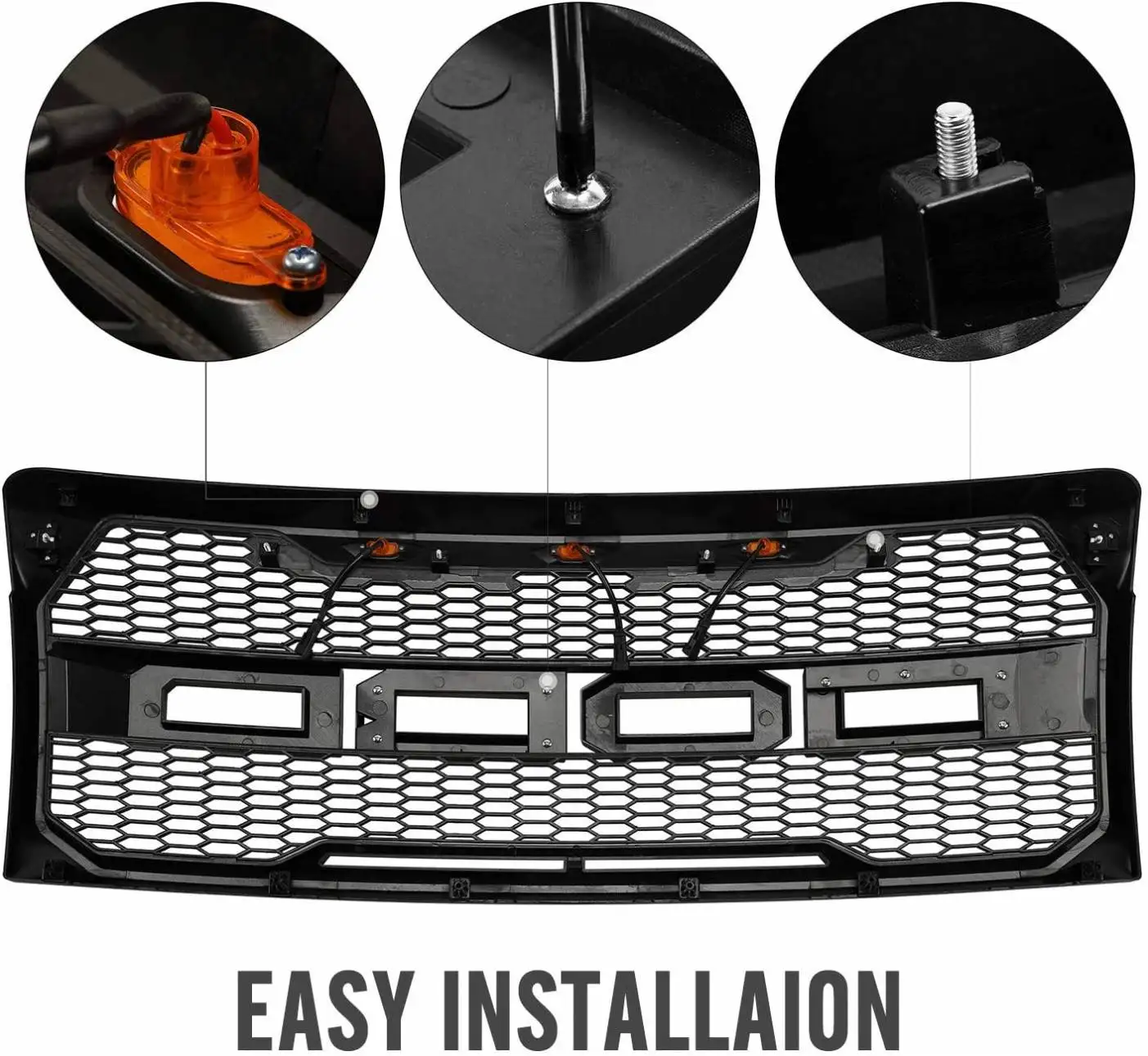 2009 2010 2011 2012 2013 2014 raptor bodykit accessories parts Front bumper grille for FORD F150