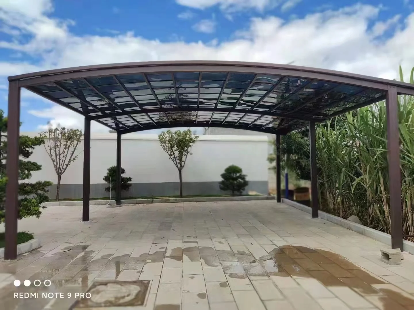 Автомобильная рама HB foshan с алюминиевым каркасом укрытие УФ-покрытием из поликарбоната