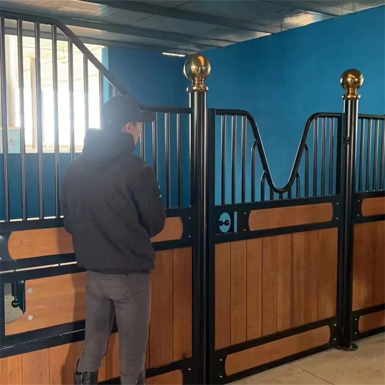 Customization Factory Price Stable Stall Portable Temporary Stables Horse House Bamboo Panels