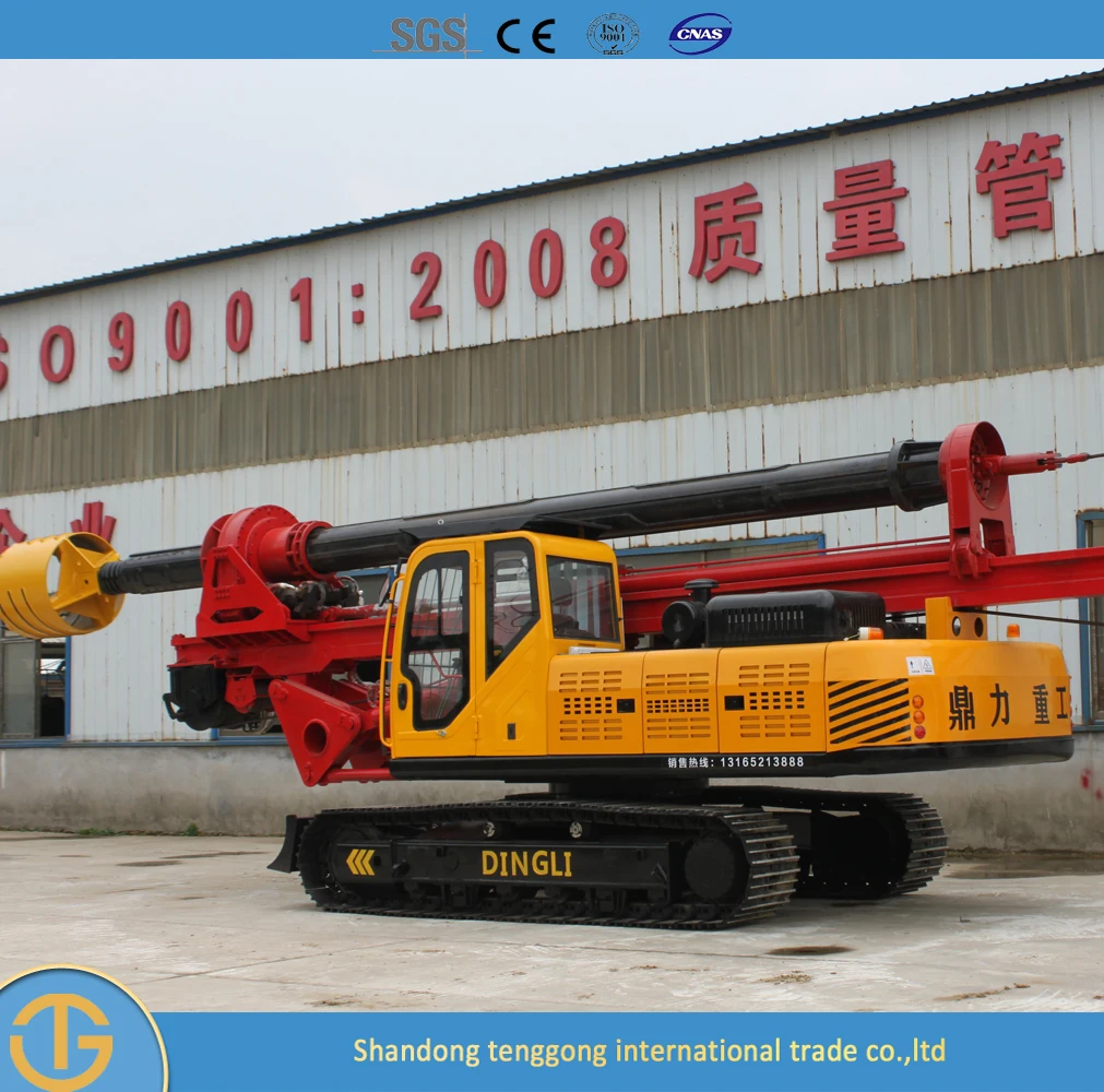 Pile Spare Parts Long Spiral Rotary Portable Drilling Rig