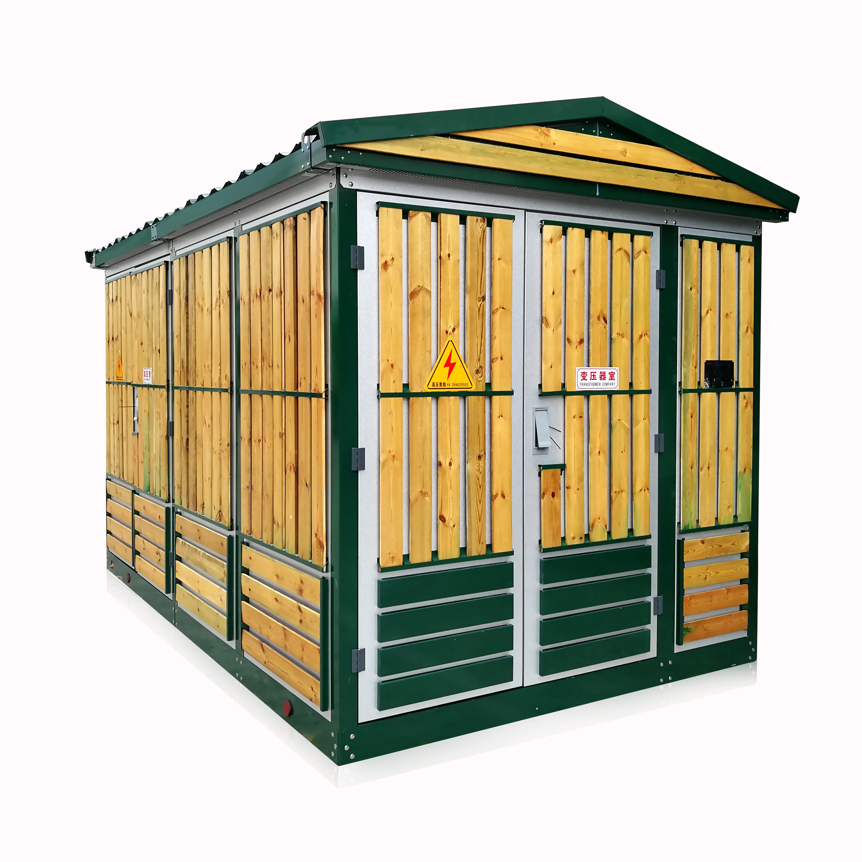 12kv prefabricated box box type substation transformer substation compact substation with medium voltage switchgear