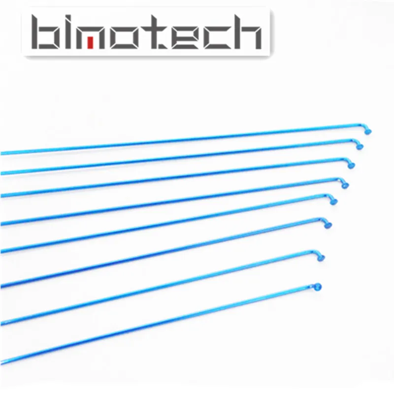 Factory CustomColor Bicycle spoke Steel 14G Green/Blue