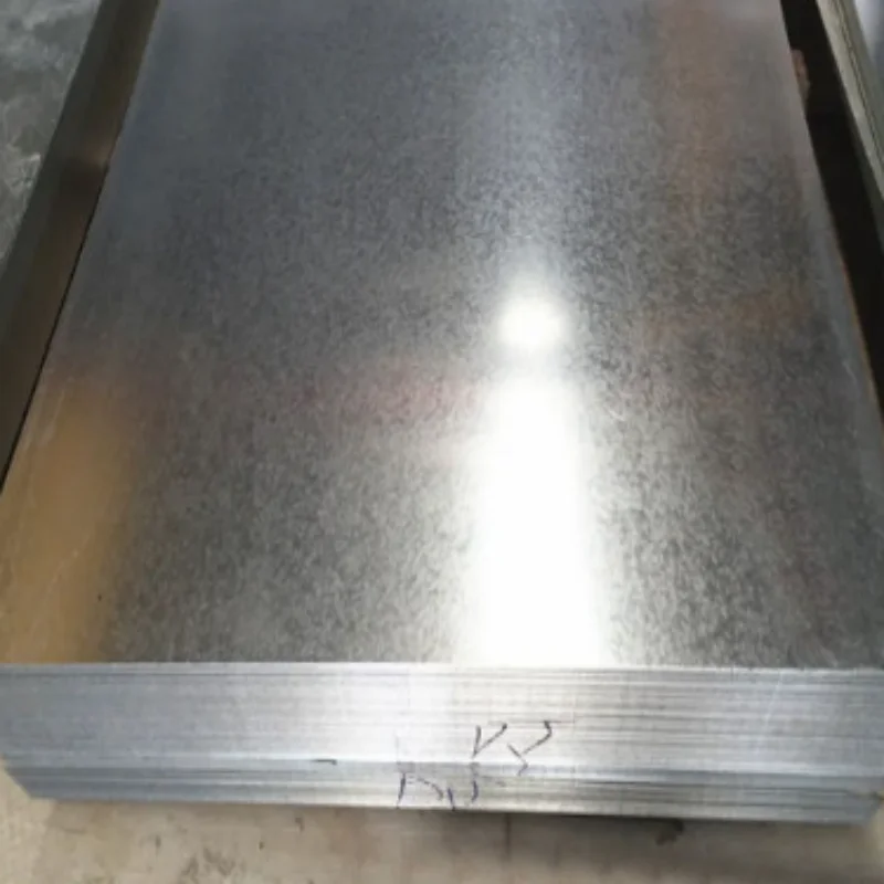 Hot Selling 16-28 gauge DX51D DX53D Metal sheet Zn coated galvanized steel sheet for construction
