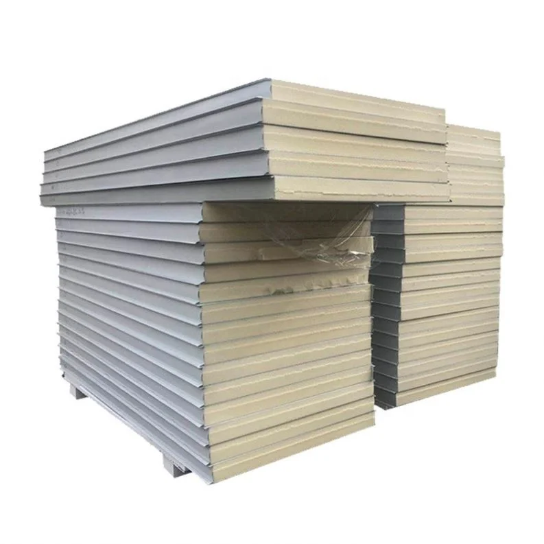 Yinghe Decorative Wall Panel PU Sandwich Panels Exterior Wall Metal Insulation Board Price Polyurethane Insulation Board