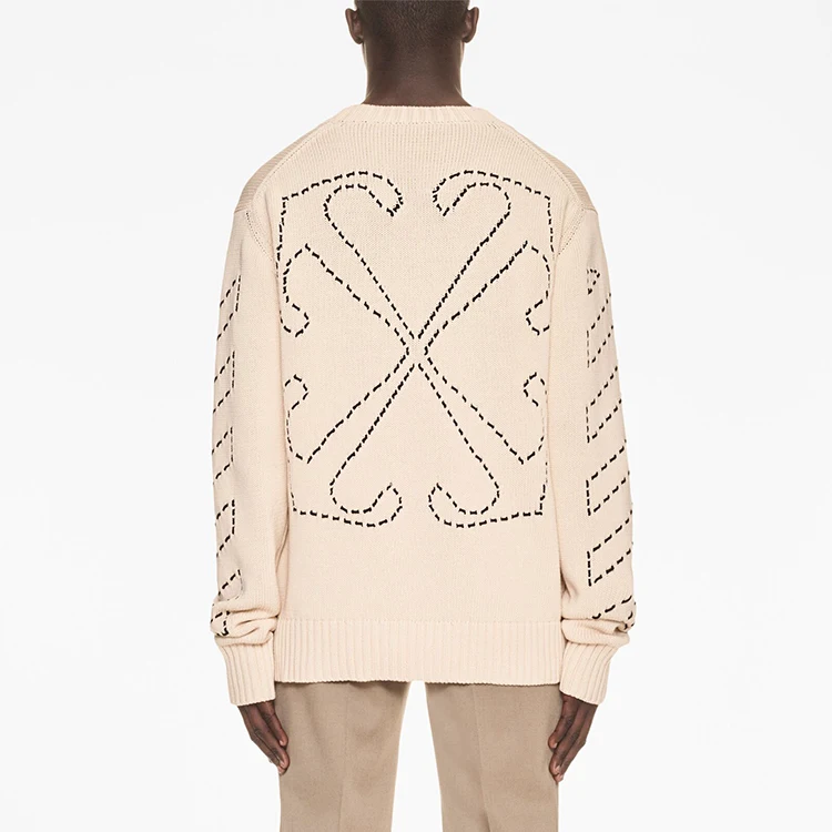 Sweaters Solid Color O-Neck Long Sleeve Knitted Male Pullover Winter Cable Knit Fashion New Warm Sweaters For Men