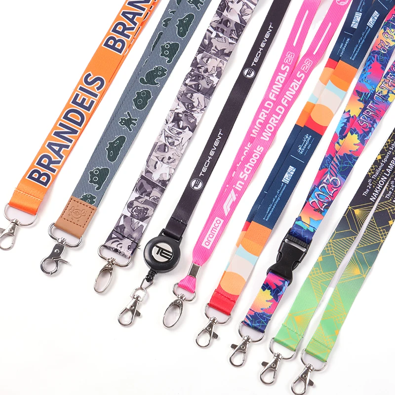 Полиэфирные индивидуальные шнурки с печатью логотипа сублимационный шнур для телефона именным значком белые фабричные