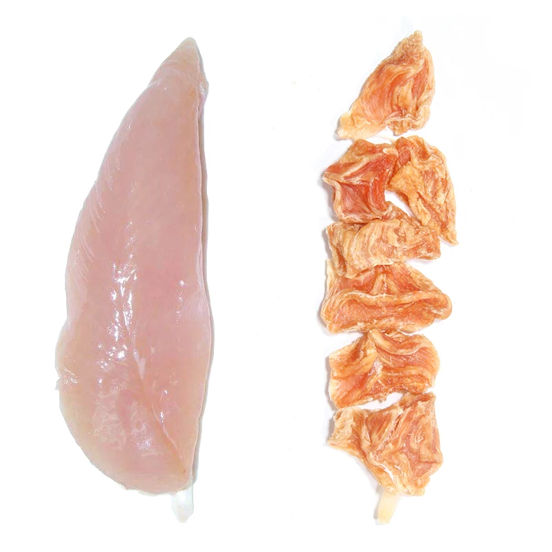 Natural Ingredients Small Chicken Jerky Dog Treats Food Pet Treats Manufactory