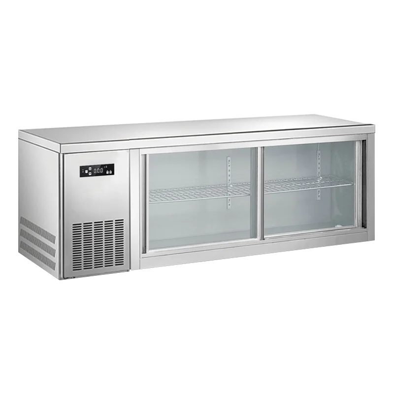 Commercial Restaurant Kitchen Wall Mount Refrigerator Workbench Built In Wall Refrigerator