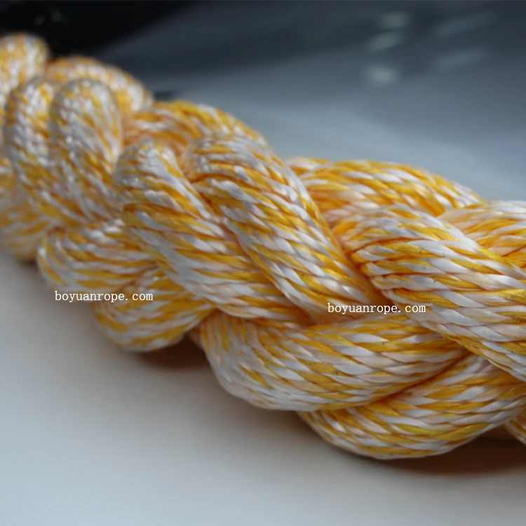 China Factory Directly Supply Rope 8 Strand Polypropylene and Polyester Mixed Rope For Big Ship