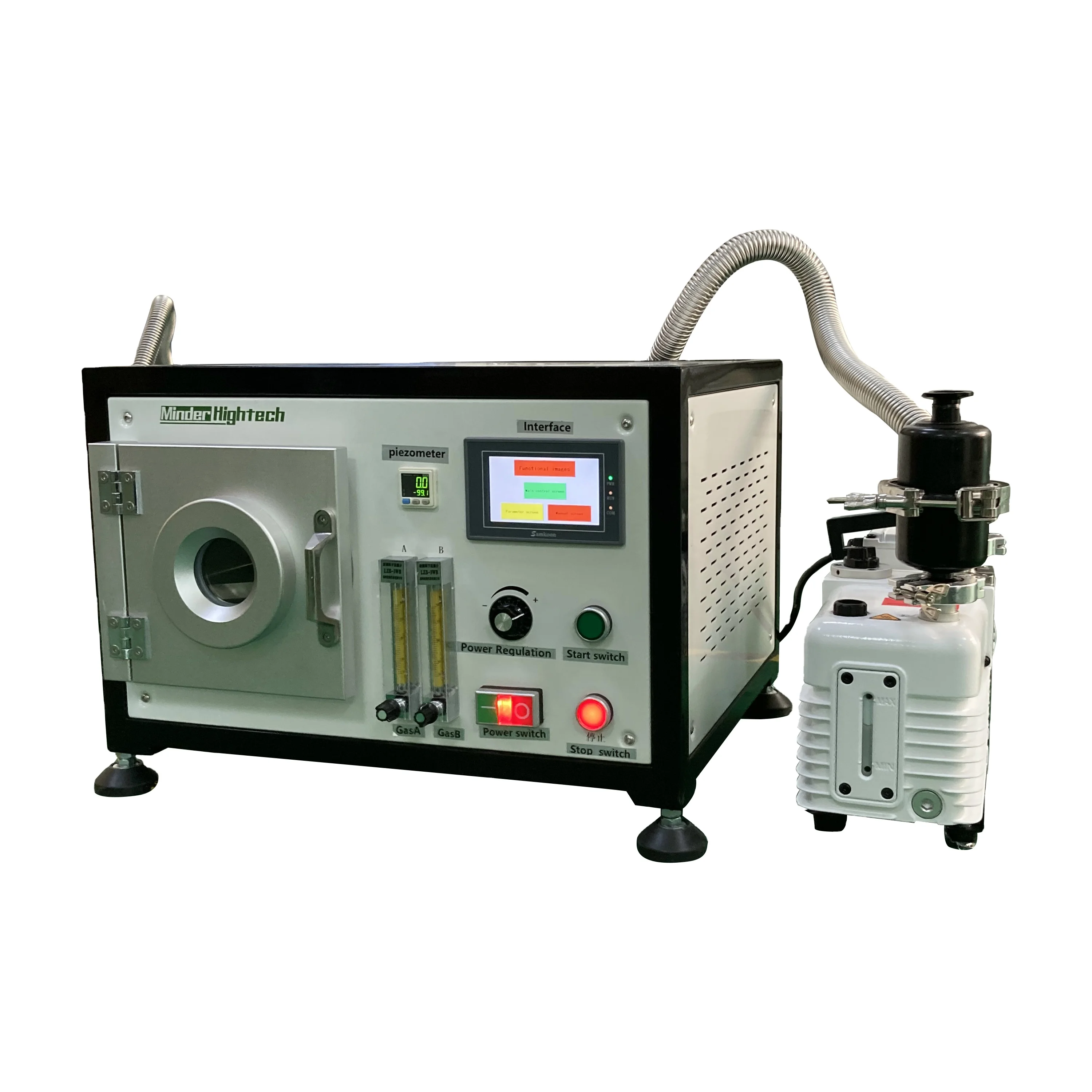 Portable vacuum plasma cleaning machine-plasma surface treatment Vacuum Desktop plasma cleaner