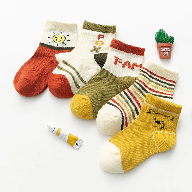 
cheap summer cotton cute anti slip girl gift set socks for baby 