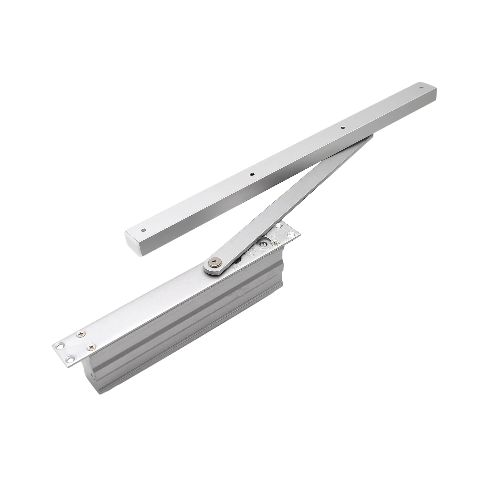 Automatic Door Closer 2 Spring Hydraulic Adjustable Door Stopper Speed Mute Closing concealed fireproof emergency door closer