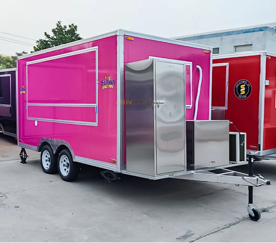 Preferential Price Food Trailer Convenient Mobile Food Trailer Cheap Mobile Truck Fast Food Trailer With CE