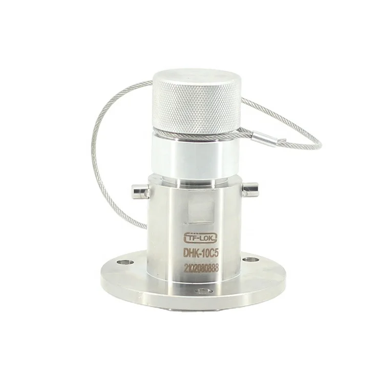 DHK-10 Low Temperature Return Outlet LNG LN2 NPT 3/4 Nozzle China Standard Silver Stainless Steel Cryogenic Pull Off Valve