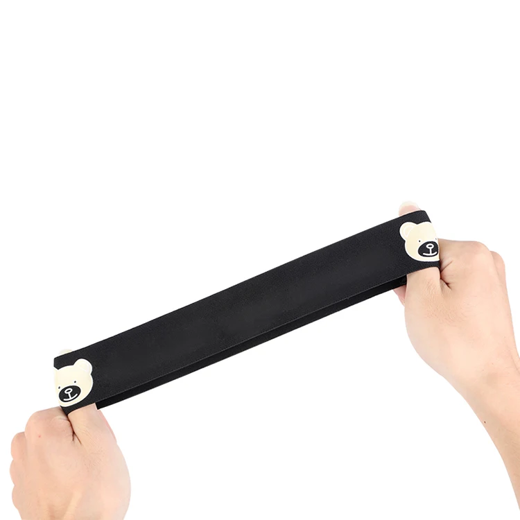 Custom Wholesale Korea Style Girls Headbands Soft Sport Elastic Hair Band For Man and Women