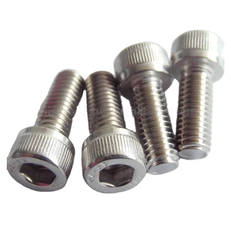 DIN912 Hex Socket Head Cap Screw Stainless Steel as The Hexagon Screw Drawing Machine Thread DIN Cheese 12mm-45mm Inch,metric