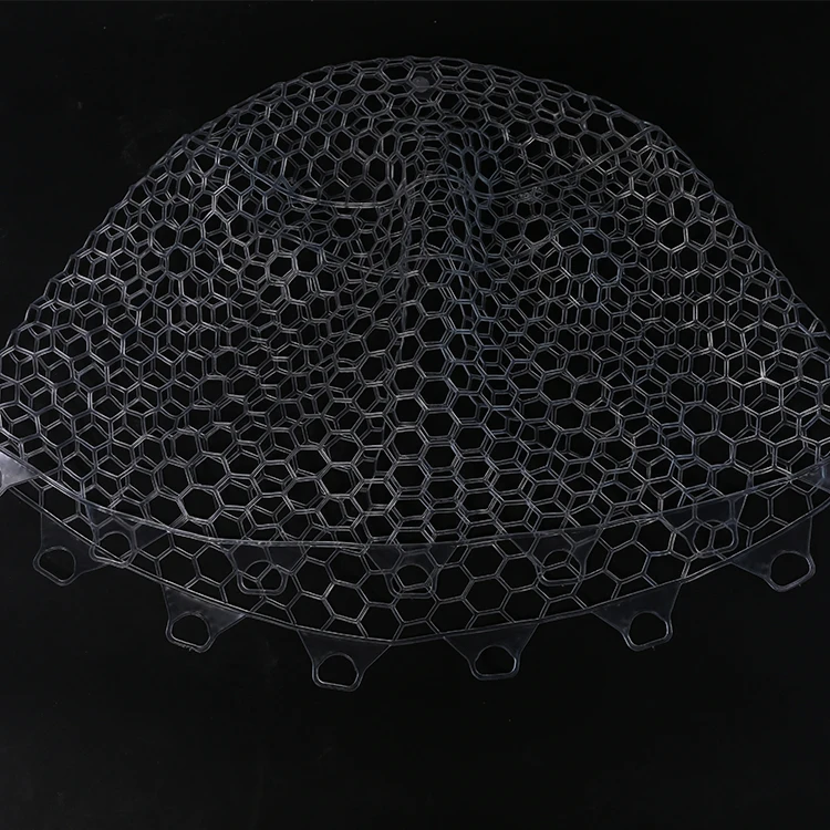 New Carbon Fiber Frame Fly Fishing Rubber Mesh Landing Net Rubber