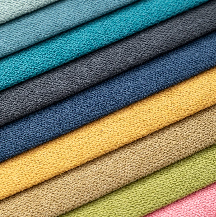 Wholesale polyester stock lot sofa fabric material prices chenille fabric for sofa upholstery fabric