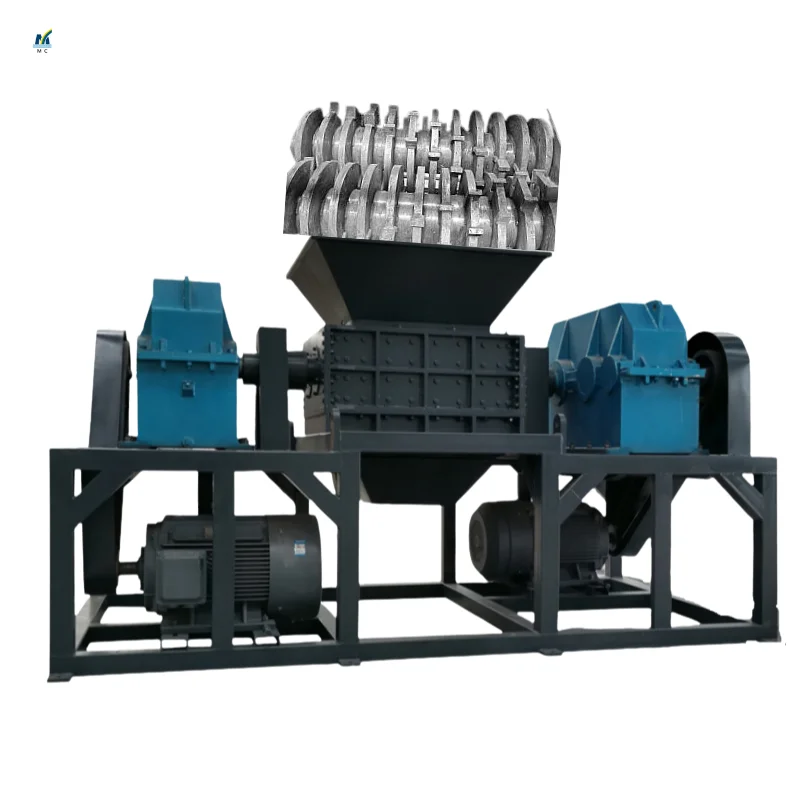 Thailand High efficiency most popular Scrap Metal Steel Rebars Shredder Machine for recycling