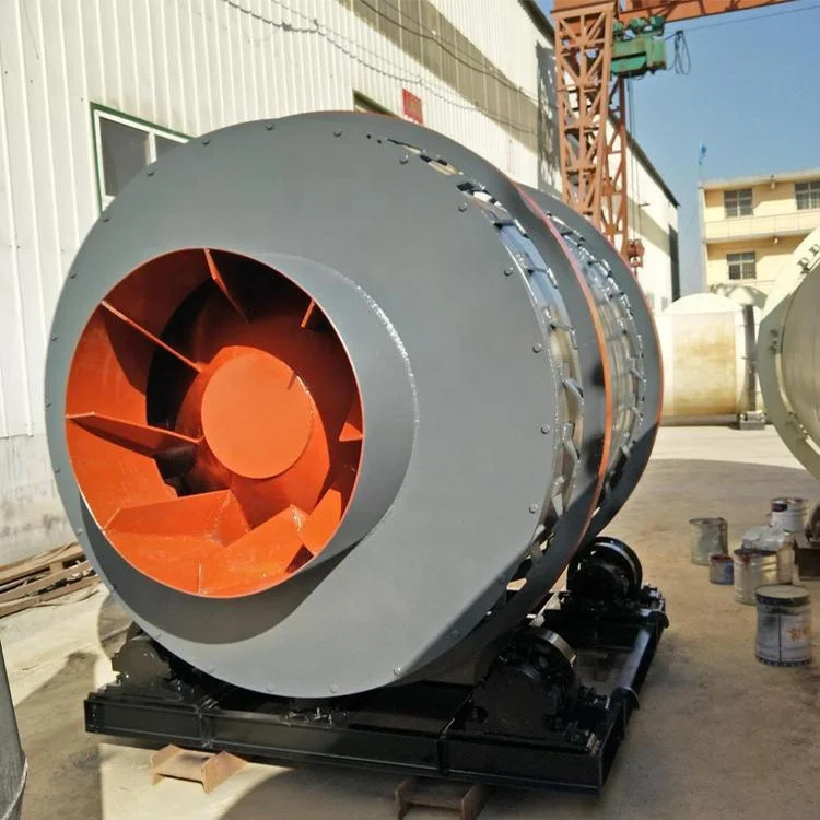 Energy Saving triple pass industrial river sand silica sand rotary drum dryer machine with good price