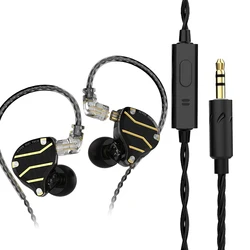 QKZ ZXN ZS10 Pro Noise Cancelling Earphones Sport in Ear Monitor Metal Headset