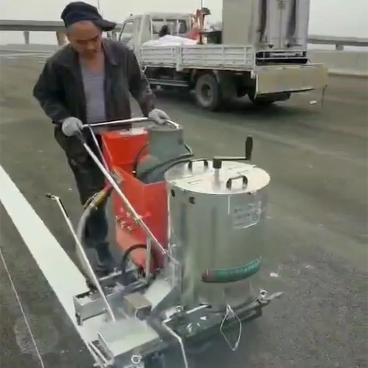 Hand Push High Pressure Airless Line Painting Machine Manual-Road-Marking-Machines