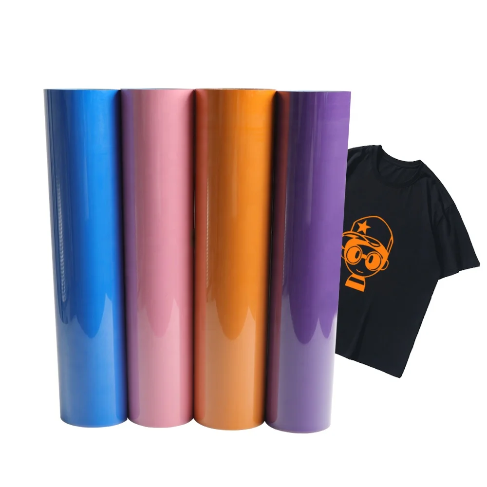Renlitong  PU Matte  flex  HTV wholesale  PU HTV  for t-shirts heat vinyl transfer iron on vinyl vinil textile