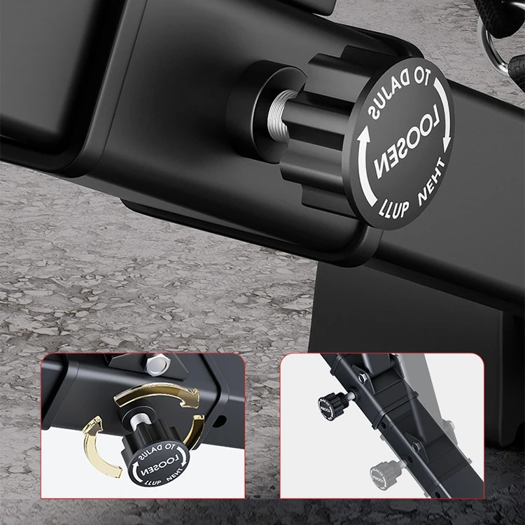 ZHOYA SPORT Dumbbell Bench Fitness Adjustable Weight Bench Press Bench Weight Lifting Training Sit Up