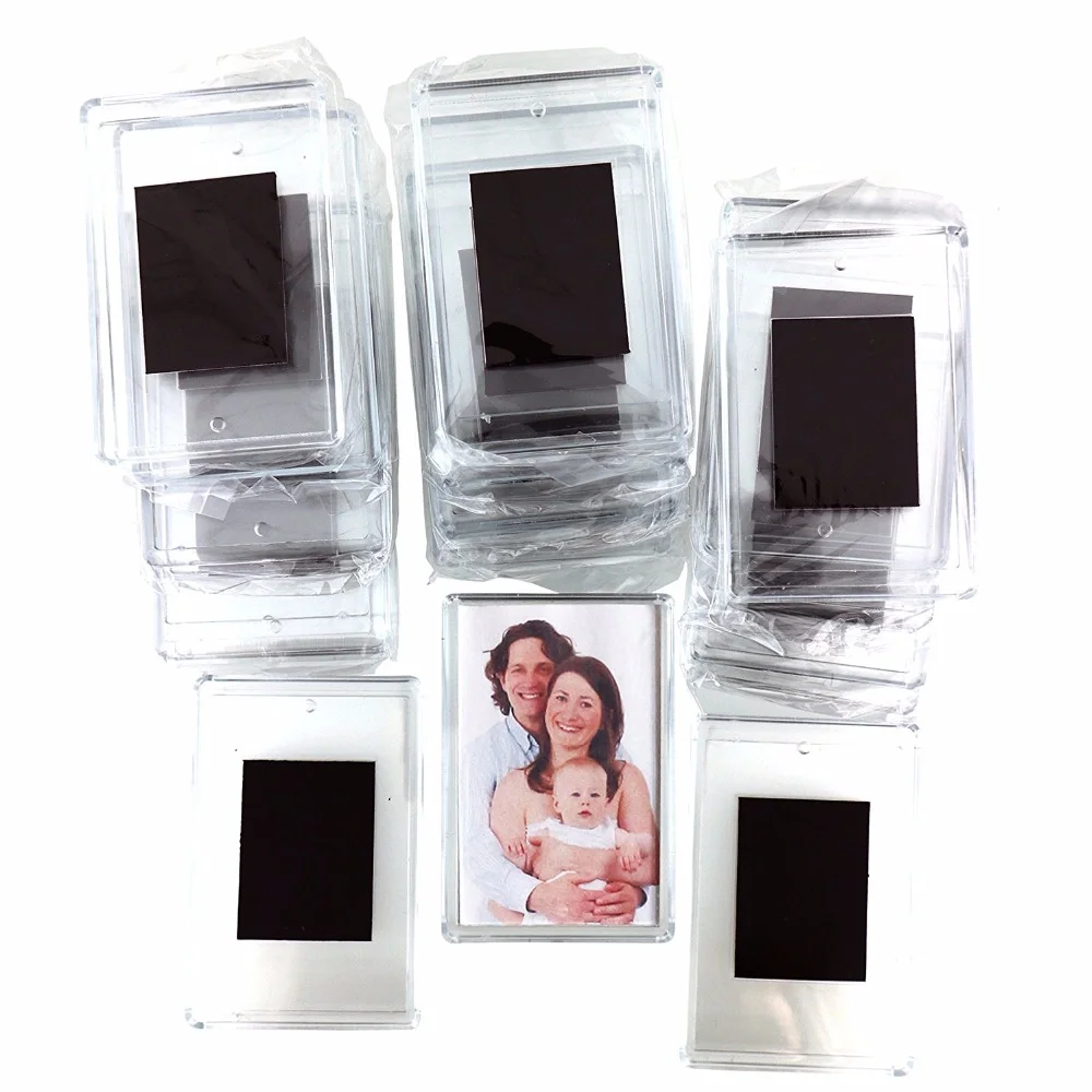 Customized Acrylic Gift Fridge Magnets Tourism Souvenirs Acrylic Photo Frames