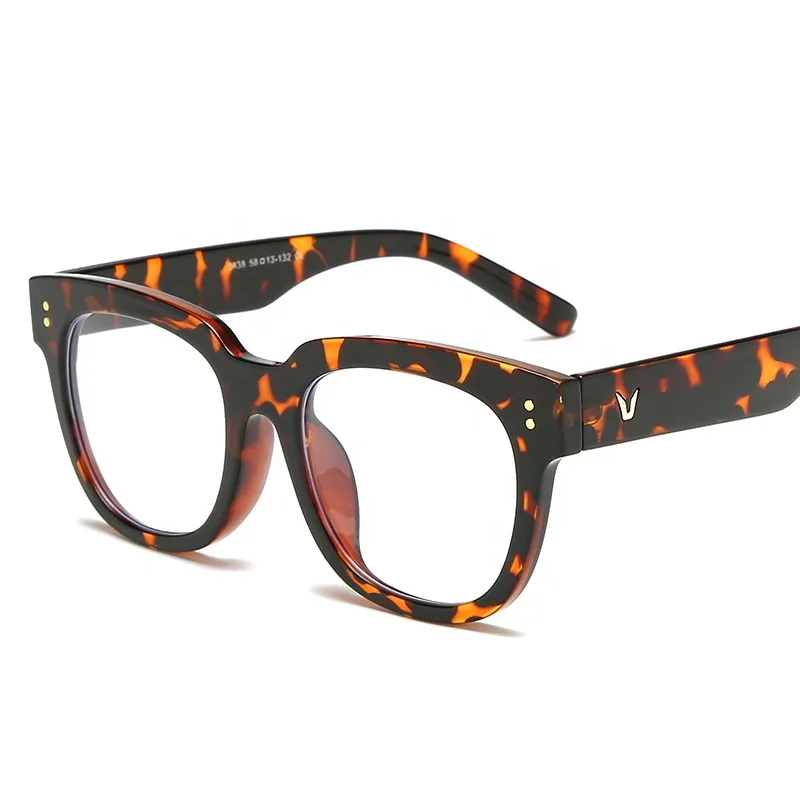 
2020 New Ready Goods High Quality Custom Logo Wholesale PC Anti Blue Light Unisex Optical Frame Eyeglasses Spectacle Frames 3838 