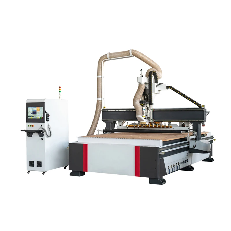 3d woodwork machinery 1325 atc cnc wood router 4 axis wood cnc atc router cnc machine