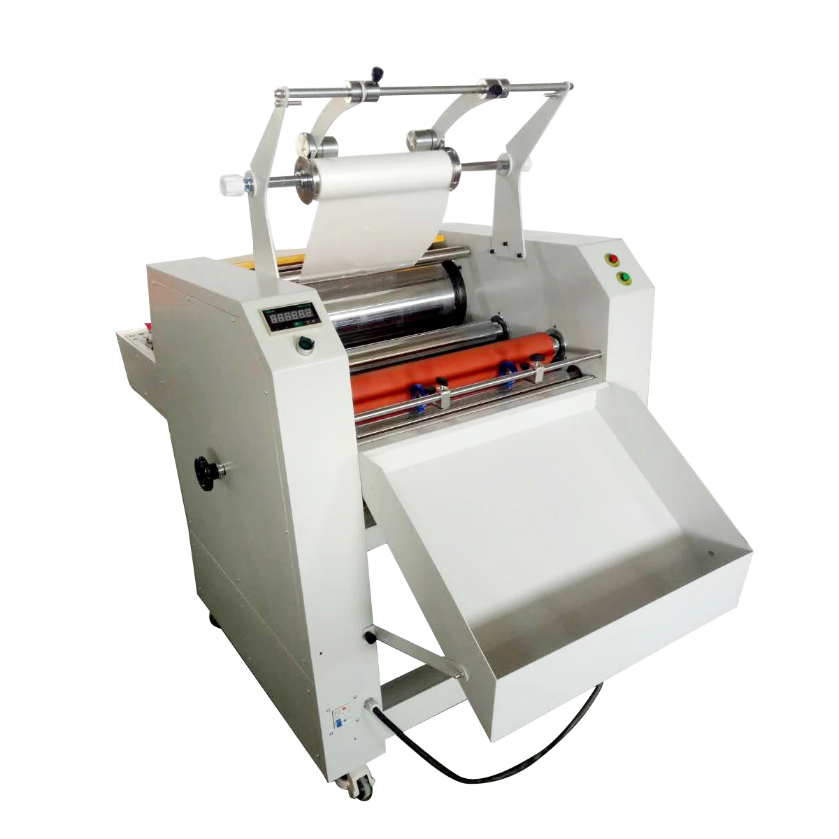 Automatic anti-roll laminating machine Large steel roll laminating machine Small automatic laminating machine Coated paper