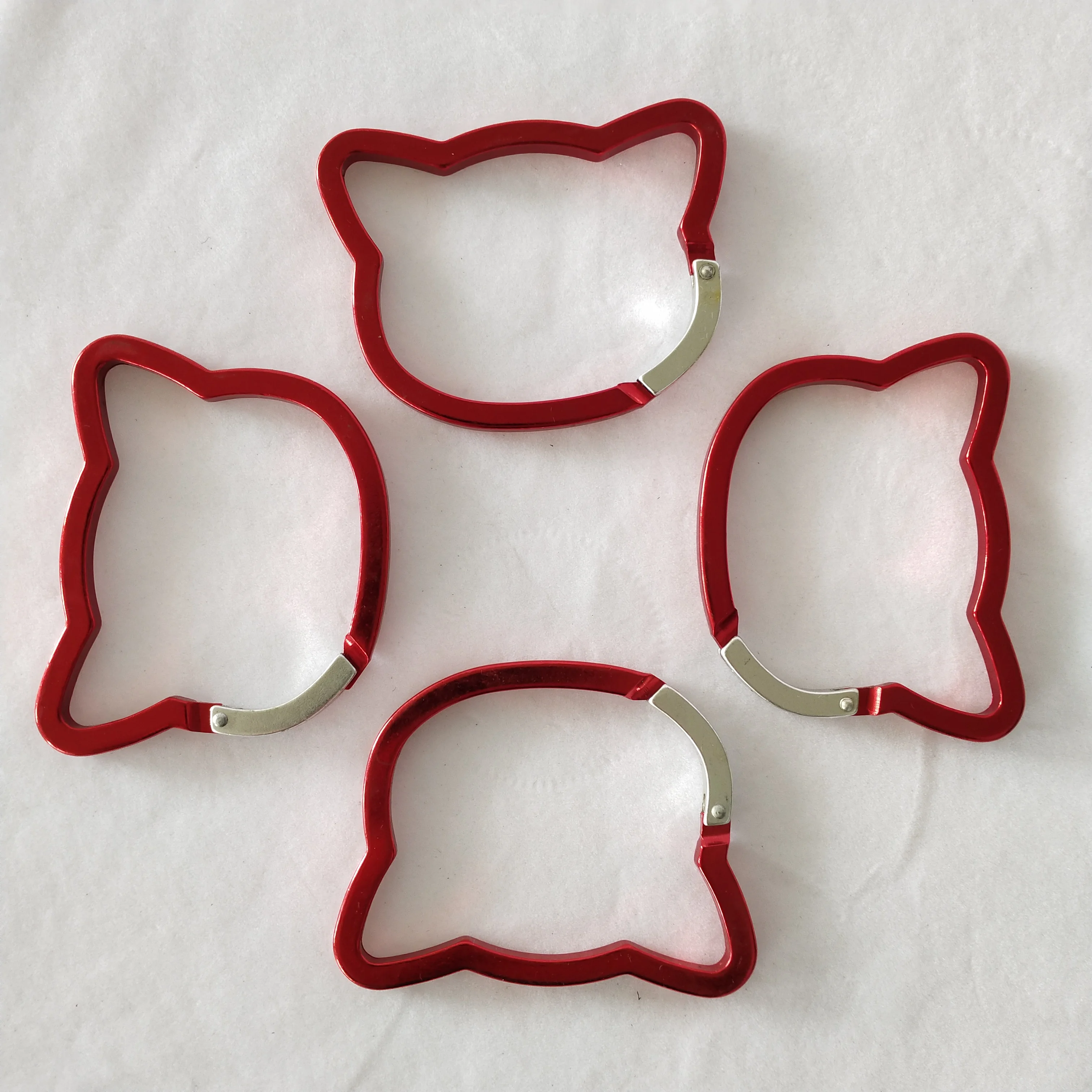 Готовы к отправке во всех цветах для того чтобы смешать из алюминиевого сплава для женщин защита брелок оптовая продажа кошка самообороны цепочка для ключей