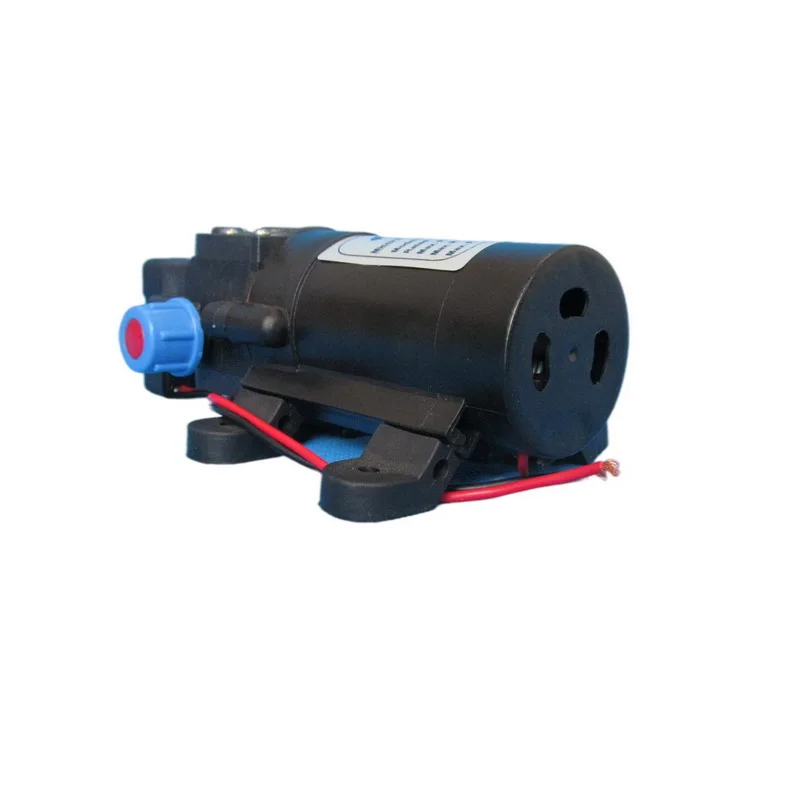 Grimmsky Factory Directly Sale Pressure Switch Type 5.5L/Min 12V DC 80W High Pressure Water Pump 8 Bar