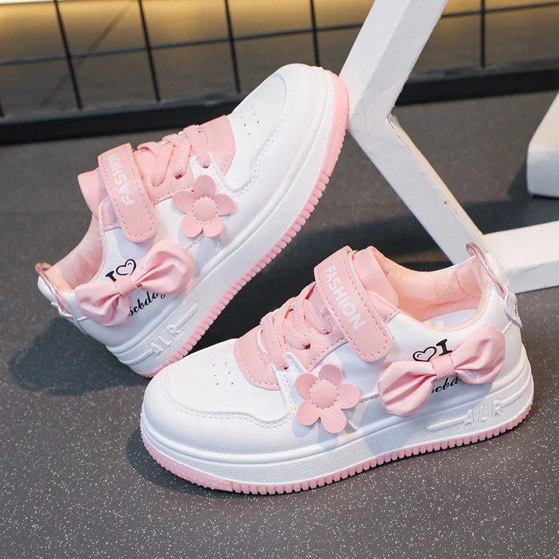 Fashion Children Shoes Girls School Outdoor Casual Shoes Kids Sweet Princess Shoe for kids