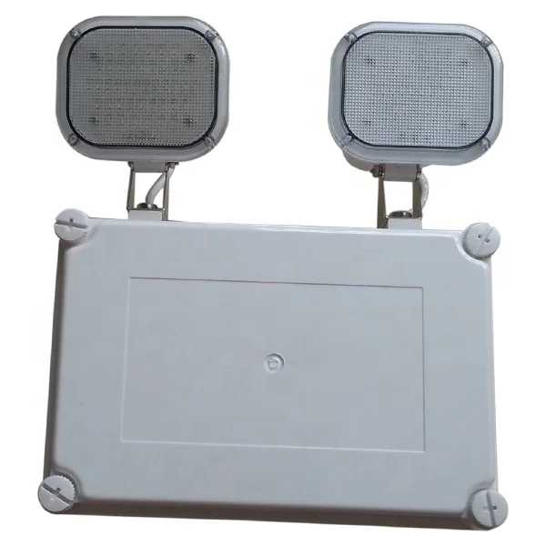 High Lumen Output IP65 Fire Protection Twin Spot Emergency Lamp Battery Backup Light