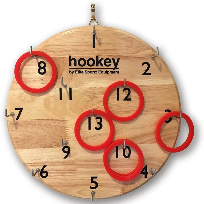
Hook and Ring Toss Game for Kids and Adults, Fun Games for Family, Home, Party or Office 