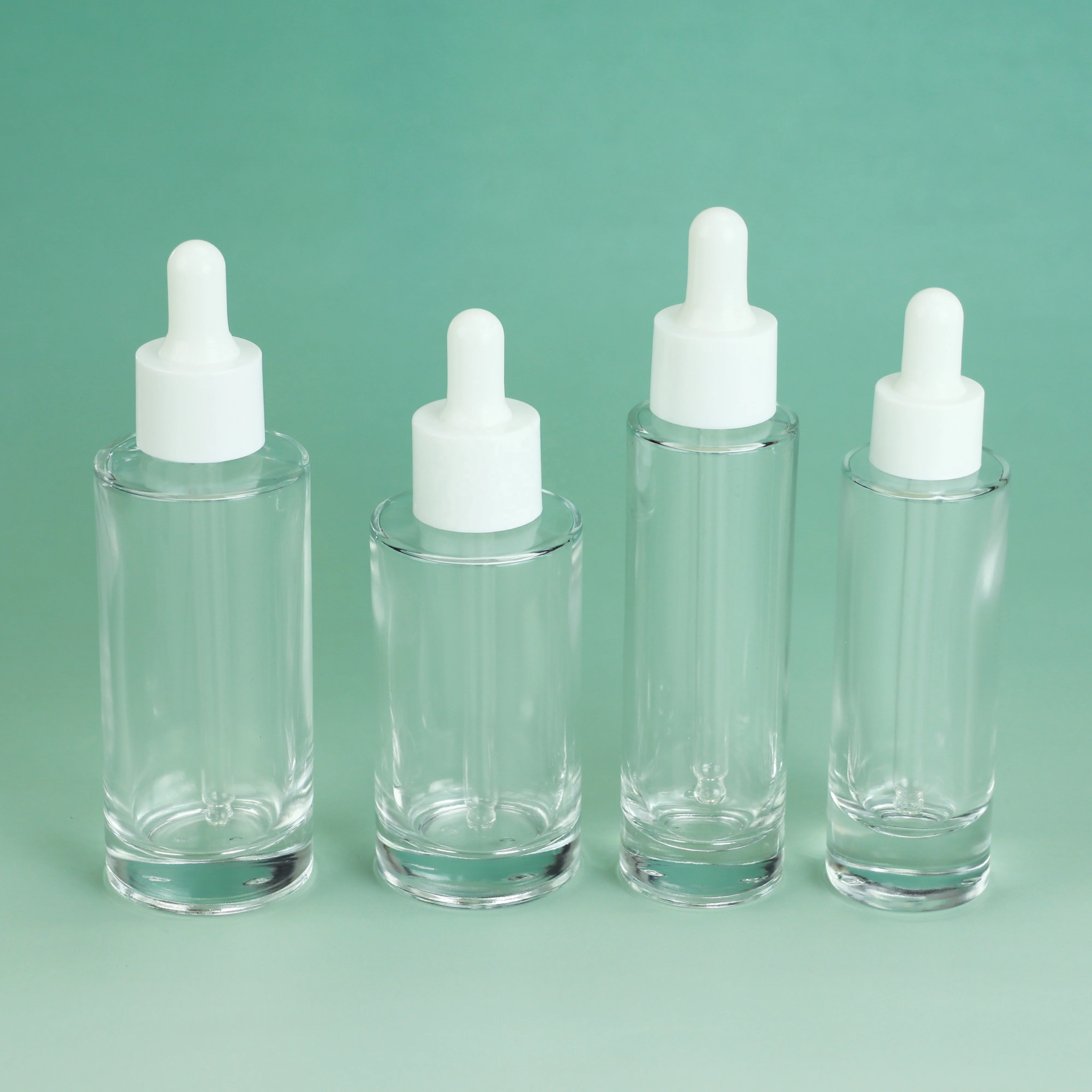 Thick-walled dropper  Clear glass serum container 5 ml 10 ml 15 ml 20 ml 30 ml 40 ml 50 ml 60 ml drop blood serum container