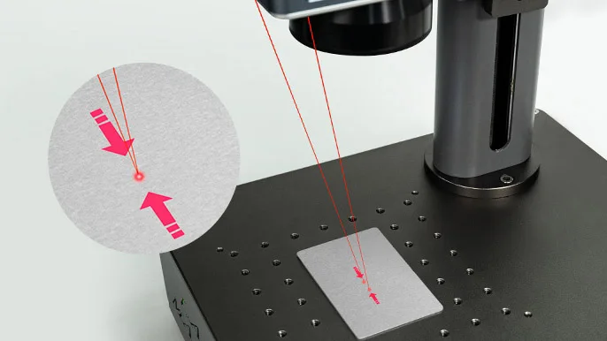 Light Weight  Mini Portable Fiber Laser Marking Machine Laser Engraving Price For Metal Plastic Pen Gold Silver Jewelry