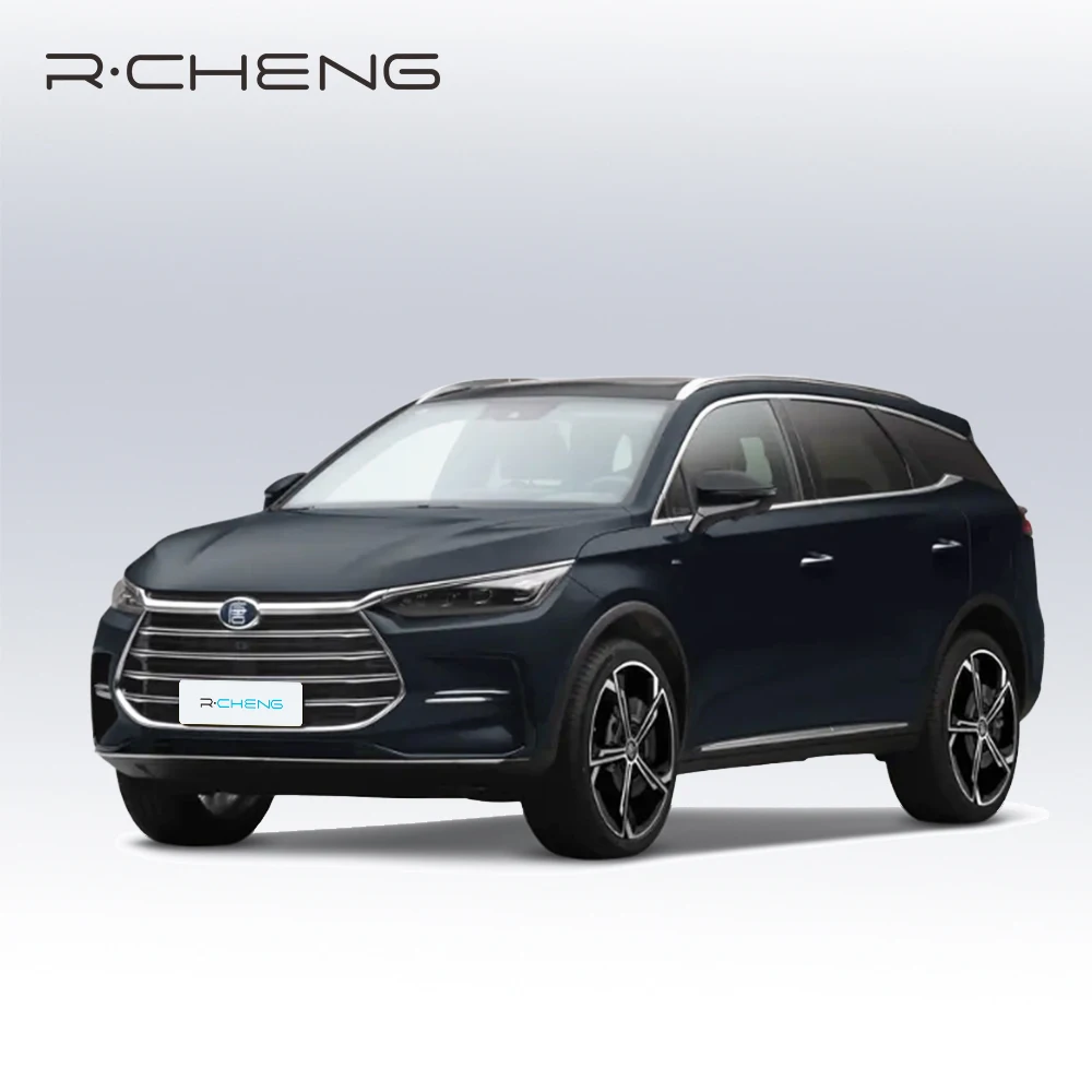 Manufacturer PHEV BYD Tang EV 2024 Electric 1.5T BYD Tang 2024 EV 1100km Black 7 Seaters
