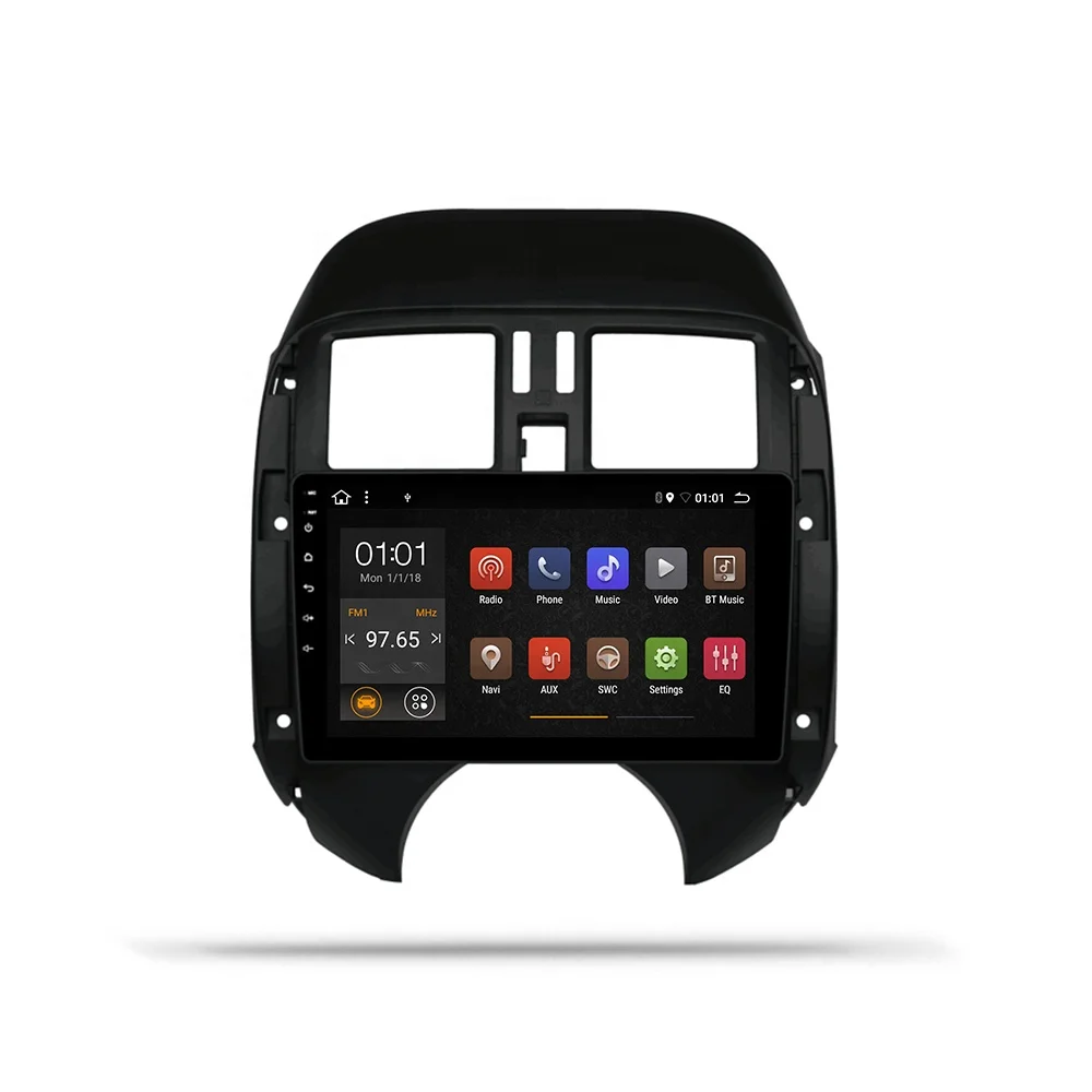 MCX Android10 Quad Core Car Radio Stereo Video Car DVD Multimedia Player For Nissan Versa 2011 2012 GPS WIFI BT touch screen