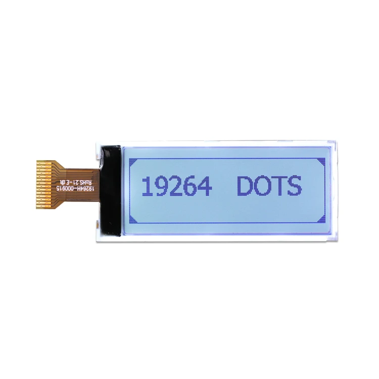 192*64 Монохромный ЖК-дисплей модуль 2-дюймовый ЖК-дисплей cog LCD панель