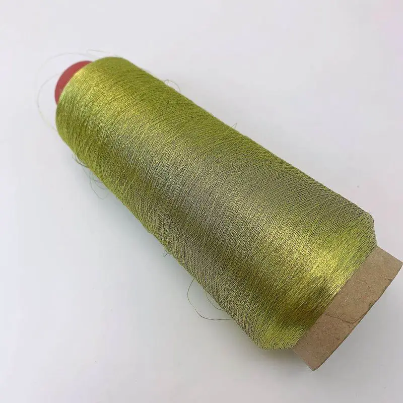 Echofriendly 5000M Metallic Sewing Thread 120D 2 Gold Embroidery Thread for Machine Use